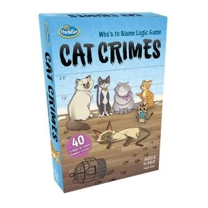 Image of ThinkFun Cat Crimes Logic Game