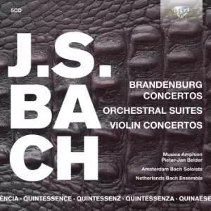 image of J.S. Bach: Brandenburg & Violin Concertos, Orchestral Suites (CD)