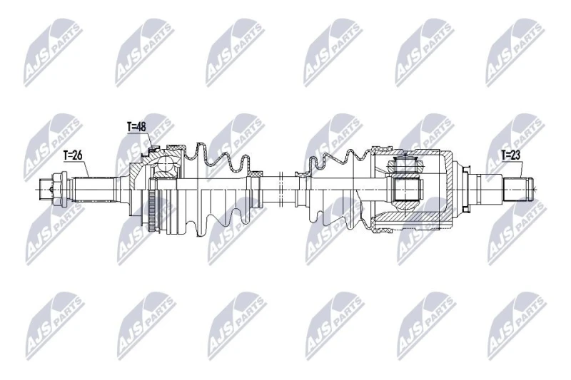 Image of NTY Drive shaft NTY NPW-TY-214