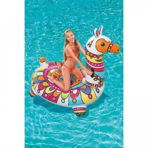 image of Bestway Pop Llama Inflatable Ride On