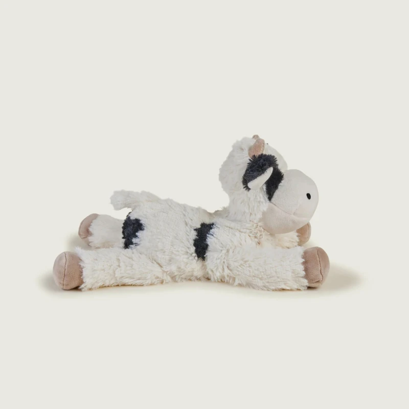 Image of Warmies Warmies Heatable Laying Down Cow - White White One Size