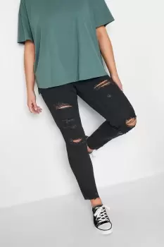 Image of Extreme Ripped Jenny Denim Jeggings