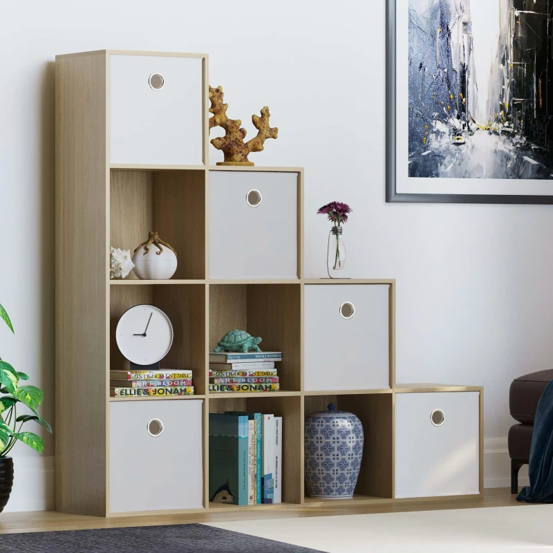 Image of Lassic 10 Cube Storage Unit (O) + Set of 5 Storage Cubes White unisex 10 Unit