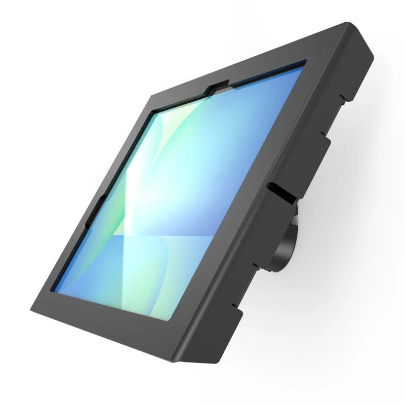 Image of Compulocks Compulocks Galaxy Tab S10 FE+ 13.1", Apex Enclosure Bow Tilting Wall Mount - Black 505B131GAPXB