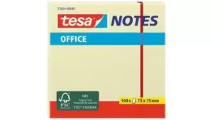 Image of TESA 57654 note paper Square Yellow Self-adhesive