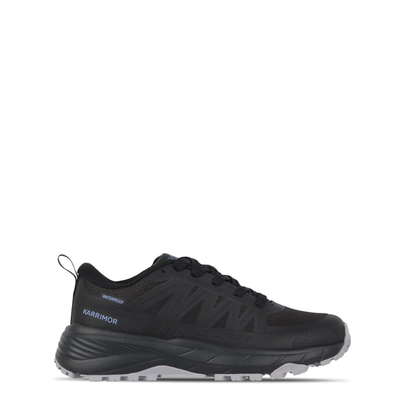 Image of Karrimor Caracal Waterproof Trainers Ladies Black/Purple female 4 (37)