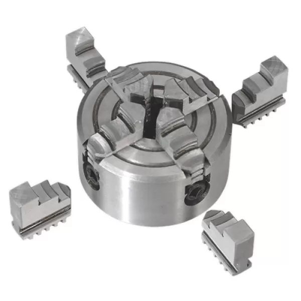 Image of Genuine SEALEY SM30024JC Independent Chuck 4 Jaw