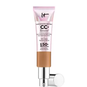 image of IT Cosmetics Your Skin But Better CC+ Illumination SPF50 32ml (Various Shades) - Deep