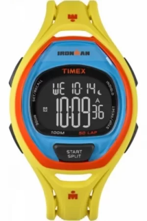 Image of Mens Timex Indiglo Ironman Alarm Chronograph Watch TW5M01500