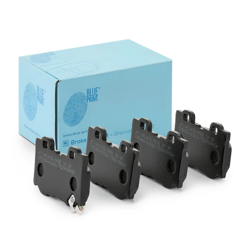 Image of Blue PRINT ADN142149 Brake pad set Rear Axle, with acoustic wear warning Brake Pad Set,disc brake (402)