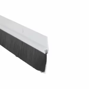 Image of Stormguard PVC Door Bottom Brush 914mm White White