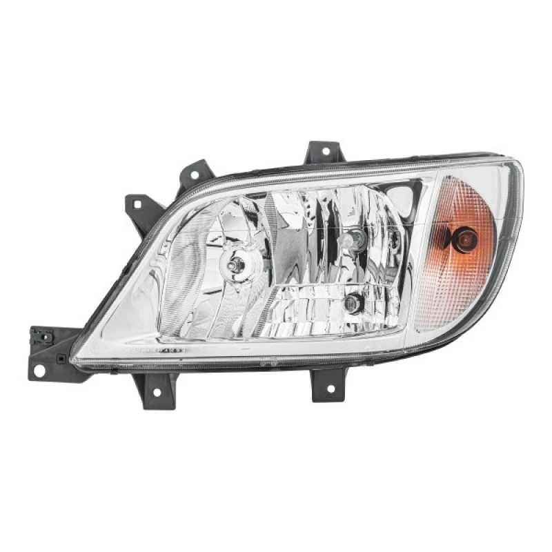 Image of HELLA 1EH 246 047-211 Headlights H3, Left, with bulbs, Halogen Headlight (259)
