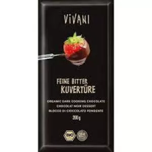 Image of Vivani Dark Cooking Chocolate Bar 200g