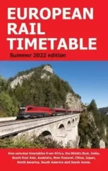 Image of European Rail Timetable Summer 2022