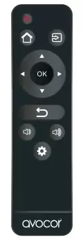 Image of Avocor F, G & W Series remote control