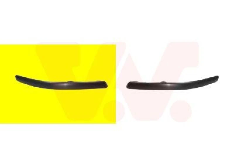 Image of VAN WEZEL Bumper cover VAN WEZEL 5307582