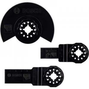 Image of Bosch Accessories 2607017323 PMF Multitool accessory set 3 Piece 1 Set