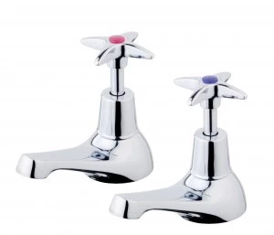 Image of Wickes Trade Plus Bath Taps - Chrome