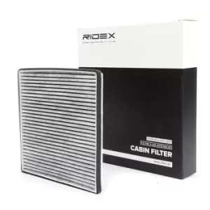 Image of RIDEX Pollen filter 424I0065 Filter, interior air,Cabin filter TOYOTA,SUBARU,LEXUS,Yaris Schragheck (_P9_),Yaris Schragheck (_P1_),Yaris Verso (_P2_)