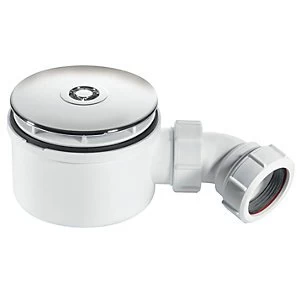 image of McAlpine ST90CP10-70 - Shower Trap - Chrome - 38mm