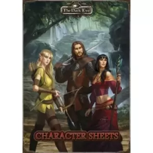 Image of Character Sheets: The Dark Eye RPG Board Game