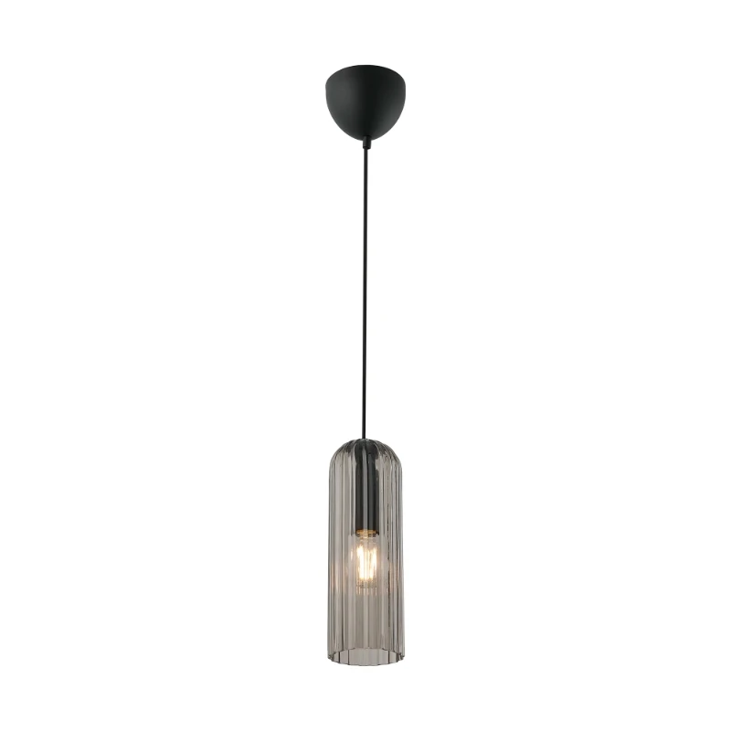 Image of Nordlux Nordlux Miella Glass Ceiling Pendant Light - Smoked