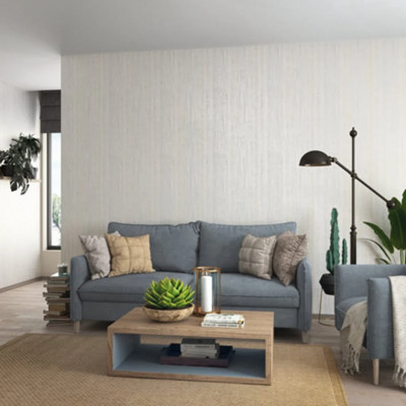 Image of Galerie Industrial Effects Greige Glitter Rough Texture Wallpaper Roll