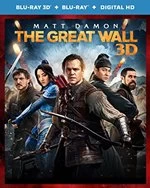 The Great Wall (Bluray + 3D Bluray)