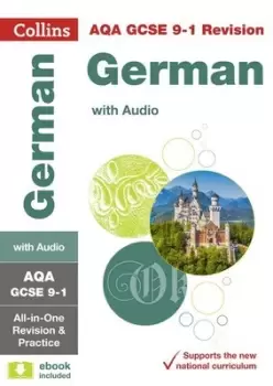 Image of AQA GCSE German All-in-One revision and practice by Collins GCSE