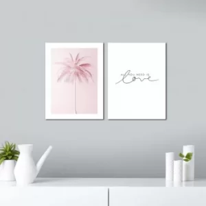 Image of 2P3040MDFCIZ-010 Multicolor Decorative MDF Painting (2 Pieces)