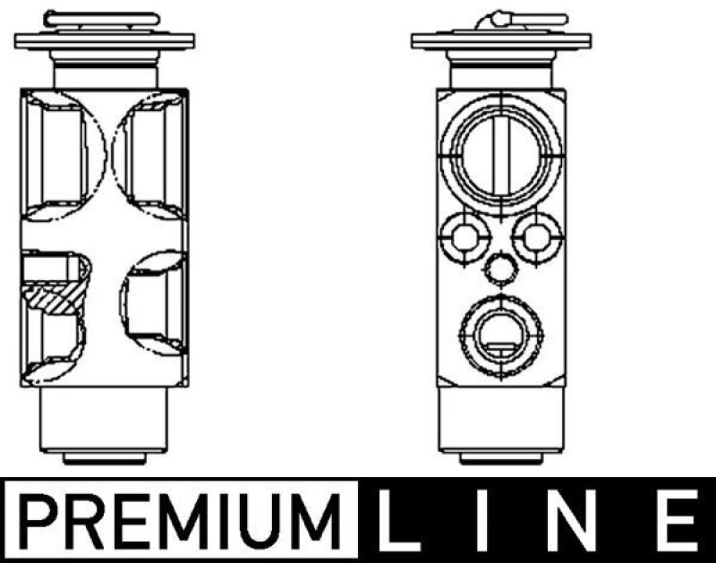 Image of MAHLE AVE 132 000P Expansion Valve Expansion Valve,air conditioning (183)