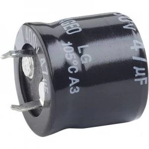 Image of Electrolytic capacitor Snap in 10 mm 4700 40 Vdc 20 x H 25mm x 40 mm