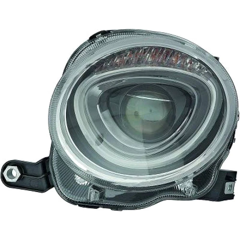 Image of DIEDERICHS 3405180 Headlights H7, Right, with motor for headlamp levelling Headlight (259)
