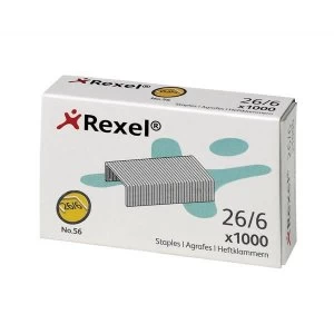 image of Rexel No. 56 266 Staples Box of 5000 Staples