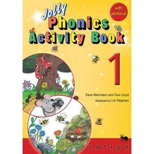 Image of Jolly Phonics Activity Book 1: in Precursive Letters (BE) by Sue Lloyd, Sara Wernham (Paperback, 2010)