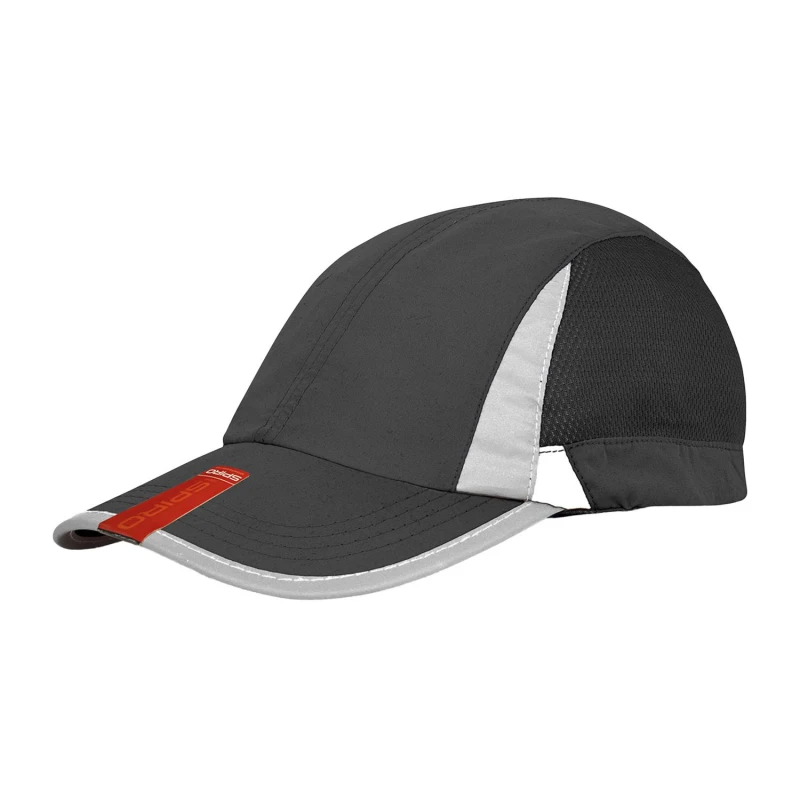 Image of Result Womens Spiro Sport Cap in Black Female One Size