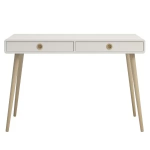 image of Steens Softline Standard Desk - White