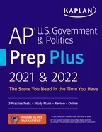Image of ap u s government and politics prep plus 2021 and 2022 3 practice tests stu