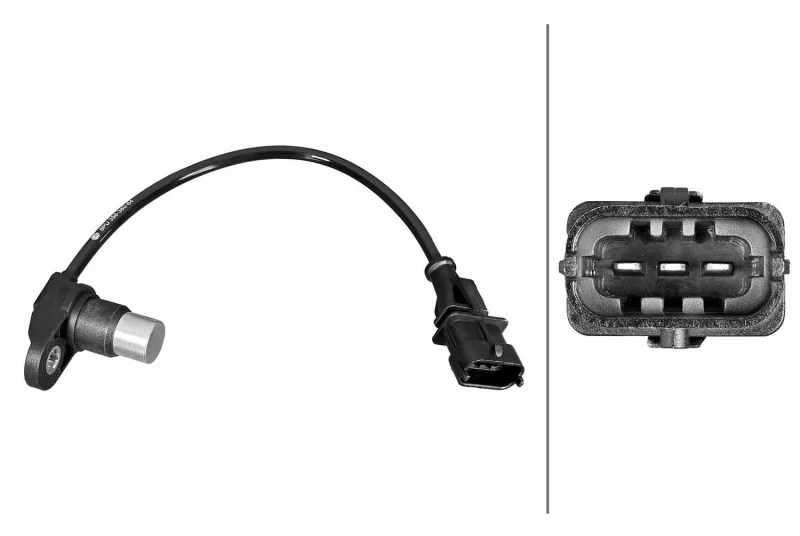 Image of HELLA Camshaft position sensor HELLA 6PU 358 380-641