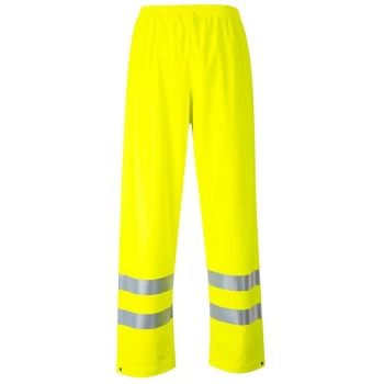 Image of Portwest - FR43YER4XL - sz 4XL Sealtex Flame Hi-Vis Trouser - Yellow