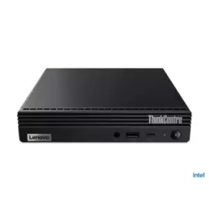 Image of Lenovo ThinkCentre M60e DDR4-SDRAM i3-1005G1 mini PC Intel Core i3 8GB 256GB SSD Windows 11 Pro Black