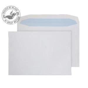 Image of Purely Everyday White Gummed Mailing Wallet C4 240x330mm Ref 9709 Pack