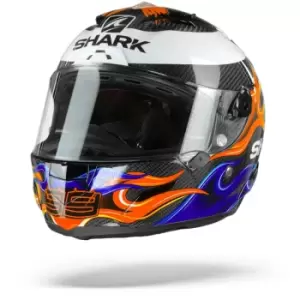 Image of Shark Race-R Pro Carbon Lorenzo 2019 DBR Carbon Blue Red M