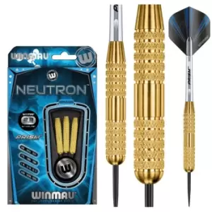 Image of Winmau Neutron 22g Brass Darts - Gold