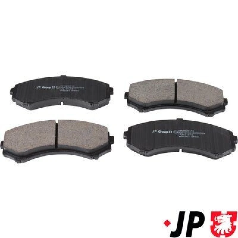 Image of JP GROUP Brake pad set JP GROUP 3963600310