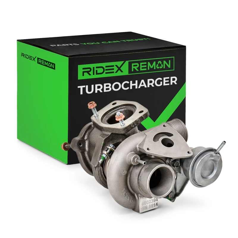 Image of RIDEX REMAN 2234C11004R Turbocharger Incl. Gasket Set Charger,charging system (2234)
