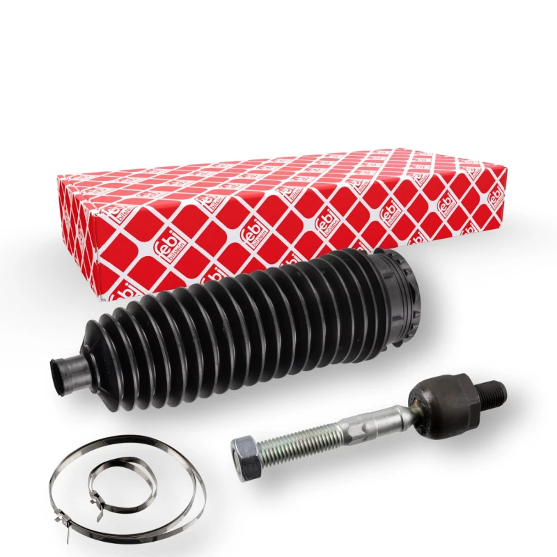Image of FEBI BILSTEIN 21453 Inner Tie Rod OE Turbo NEW, Front Axle Right, with steering bellow Inner Tie Rod (51)