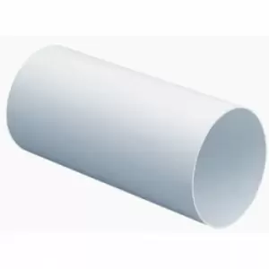 Image of 100mm 4 Round Plastic Ducting Pipe 500mm