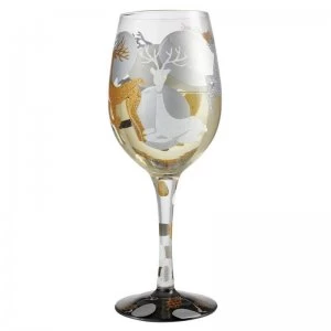 image of Lolita Vision of Reindeer Wine Glass