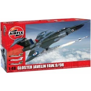 Image of Gloster Javelin Airfix 1:48 Model Kit